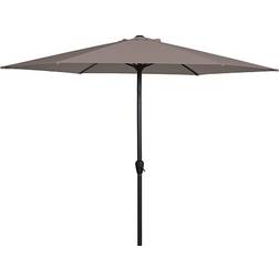 Schou Parasoll Joakim Ø3m Taupe 300cm