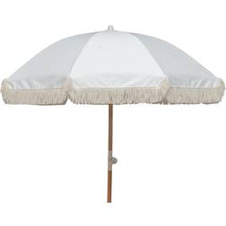 Hillerstorp Parasoll Med Fransar Ø200 cm Beige