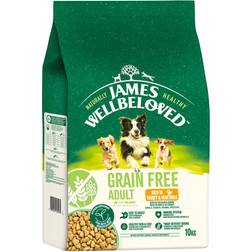 James Wellbeloved Grain Free Adult Dog Hypoallergenic Turkey and Vegetables 2 x 10 kg