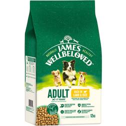 James Wellbeloved Adult Dog Hypoallergenic Lamb Rice 2 x 12 kg