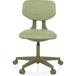 hjh OFFICE Kid Colore Chaise Pivotante Pour Des Enfants Vert