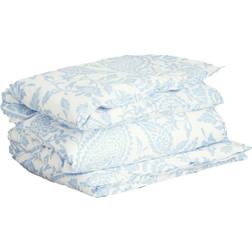 Gant Home Paisley 150x210 cm Hvidt Fresh Blue Dynebetræk Hvid, Blå (210x150cm)
