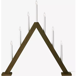 Markslöjd Ariele Stained Dark Gray Adventsljusstake 58cm