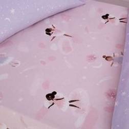 Catherine Lansfield Dancing Fairies Fitted Sheet Pink