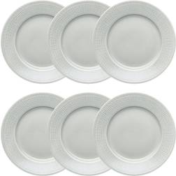 Rörstrand Swedish Grace Fog Dessert Plate 21cm 6pcs