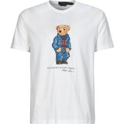Polo Ralph Lauren Denim Bear Tee - White