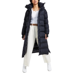 Macy's S13 Women's Harper Hooded Water Resistant Maxi Puffer Coat - Black