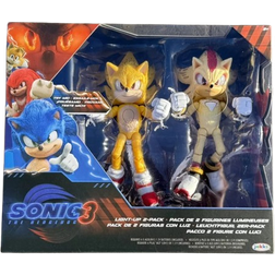 JAKKS Pacific Sonic the Hedgehog 3 Light-Up 2 -pack