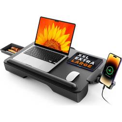 SAIJI Laptopbricka SAIJI Halkfritt Läderskrivbord 54 x 33 cm