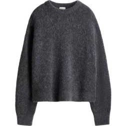 H&M Oversized Alpaca Blend Jumper - Dark Grey