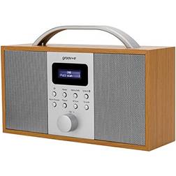 Groov-e Boston Wooden DAB & FM Digital Radio