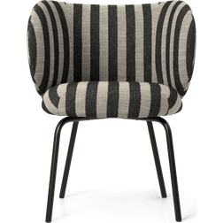 ferm LIVING Rico Louisiana Sand/Black Köksstol 80cm
