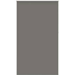 vidaXL Rullgardin Mörkläggning Grå 125x230 cm Tyg 121.6 cm