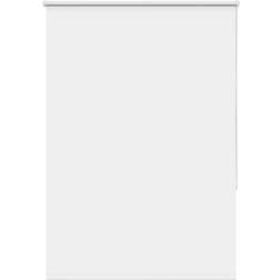 vidaXL Rullgardin Mörkläggningsgardin Vit 95x175 cm Tyg Bredd 90,7 cm