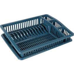 Urban Living Large Blue Dish Drainer 37cm