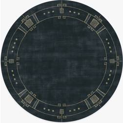 Ruggable 245 Round Machine Washable Area Rug Blue