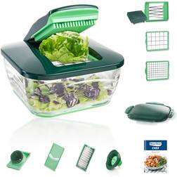 Genius Nicer Dicer Chef 15 Parts Vegetable Chopper 25.5cm