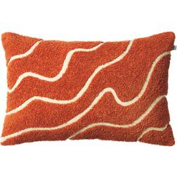 Chhatwal & Jonsson Kashi 40x60 cm Apricot Orange Cushion Cover Orange (60x40cm)
