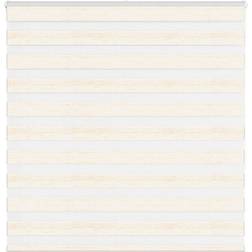 vidaXL Rullgardin Zebra 140x150 cm Tyg Bredd 135,9 cm Polyester