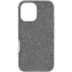 Swarovski High Smartphone Case iPhone 16 Silver Tone