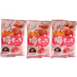 Seika Japanese Plum Soft Mochi Candy 32g 3pack