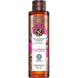 Yves Rocher Kropps Och Hårolja Argan Ros 100ml