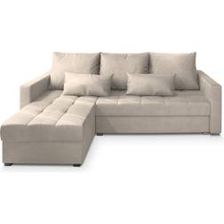 Masseno KOS PIK M with Sleeping Function CreamEcksofa KOS PIK M L-Form Sofa 220cm 3-Sitzer