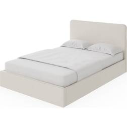 GFW Chiswick Small Double Side Lift Ottoman - Natural Frame Bed
