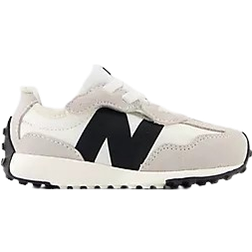 New Balance Toddler's 327 New- B Hook & Loop - Silver Birch/Black