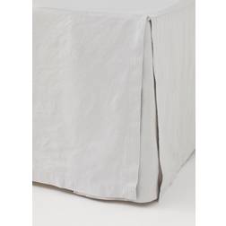 H&M Double Sängkappa Grå (200x180cm)