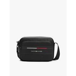 Tommy Hilfiger Signature Crossbody Messenger Bag - Black