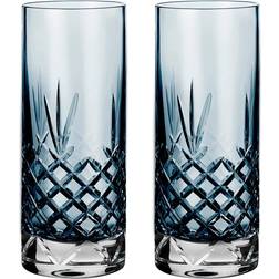 Frederik Bagger Crispy Highball Sapphire Drinksglas 37cl 2stk