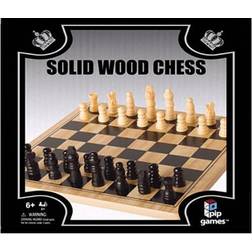 Pip Games Solid Wood Chess