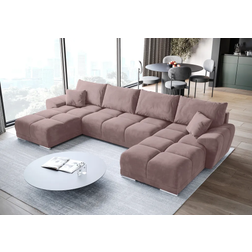BROMARKT Nubes Pink Sofa 372cm 6-Sitzer