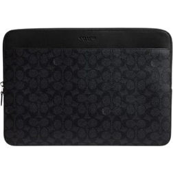 Coach Laptop Case In Signature Canvas