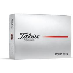 Titleist Pro V1X 2025 Golf Balls 12-pack - White