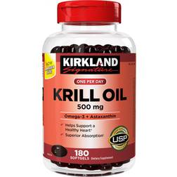 Kirkland Signature Krill Oil 500mg 180 pcs