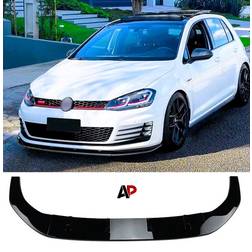 Auto Perfectionists UK VW Golf MK7 MK7.5 R GTD GTI TSI TDI Front Splitter Spoiler Lip Body Kit 2013-20