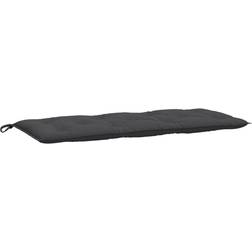 vidaXL Hynde Til 120x50x7 cm Stof Meleret Antracitgrå Havebænk