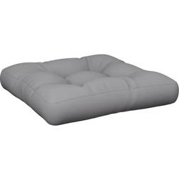 vidaXL Pallet Cushion Gray Fabric