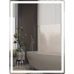 Homcom Espejo De Baño 80 x 60 cm