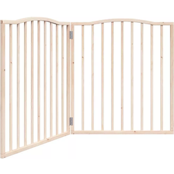 vidaXL Dog Gate Foldable 2 Panels 160 cm