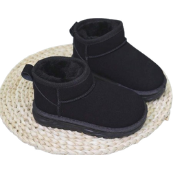 Shein Children Snow Boots, New Arrival Autumn & Winter, Warm Plush Lined, Thick Sole, For Boys & Girls, Toddler And Preschool