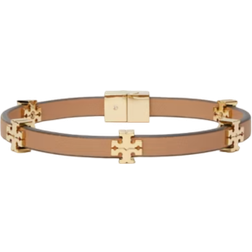 Tory Burch Eleanor Bio Bracelet - Gold/Brown