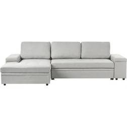 Beliani Hrisey Light Grey Sofa 293cm 3 Seater