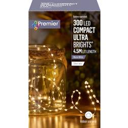 Premier Compact Ultra Brights Silver Christmas Lighting