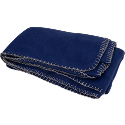 Sjöbo Fleece Filt Blå (160x130cm)