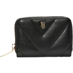 Victoria's Secret Small Wallet with Zip - Black