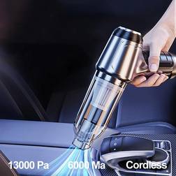 2023 New 13000Pa Cordless Car Vacuum Cleaner Grey