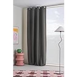 Jotex Shadow Eyelet Mörkläggningsgardin 140 x 250 cm Blågrå